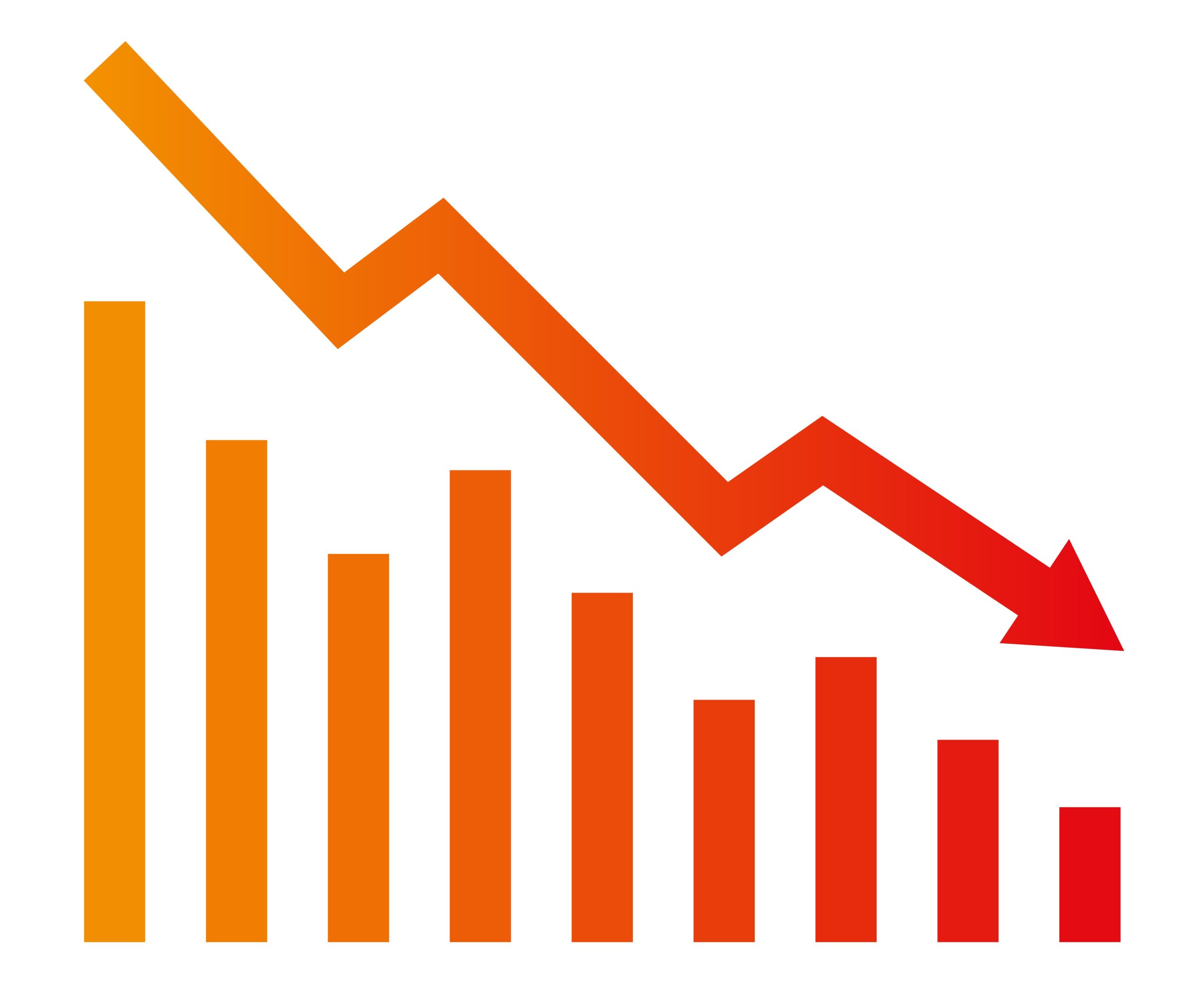 charte_line_down